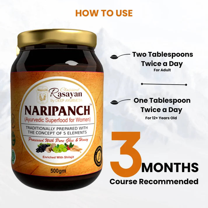 NariPanch® Ayurvedic SuperFood for Women’s Health | Best Adaptogens for Female Health