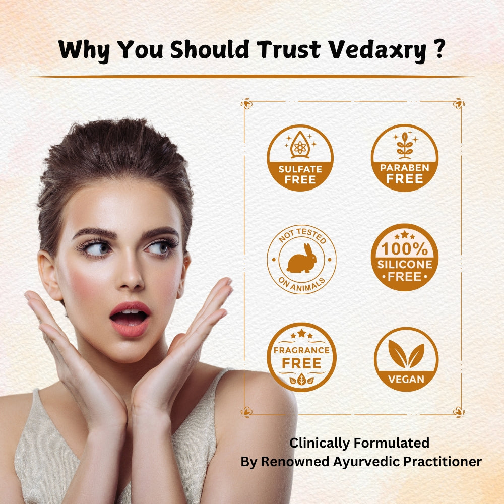 Vedaxry Ayurvedic Beauty Balm Cream, Moisturizer, Foundation, and Sunscreen | Protect Skin from Harmful UV rays & Prevent Sun Damage-50gm