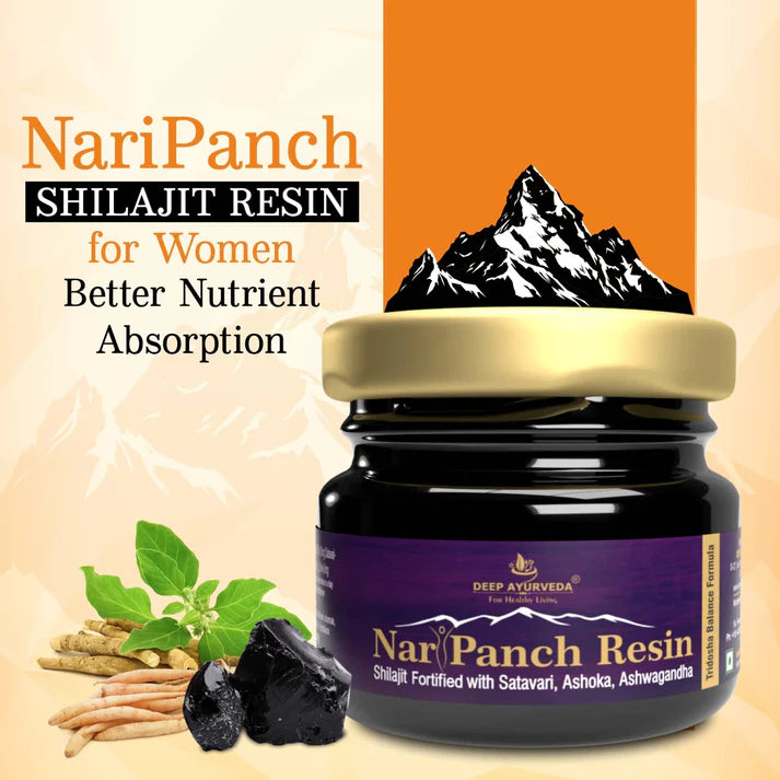 NariPanch Ayurvedic Superfood + Naripanch Shilajit | Combo Pack