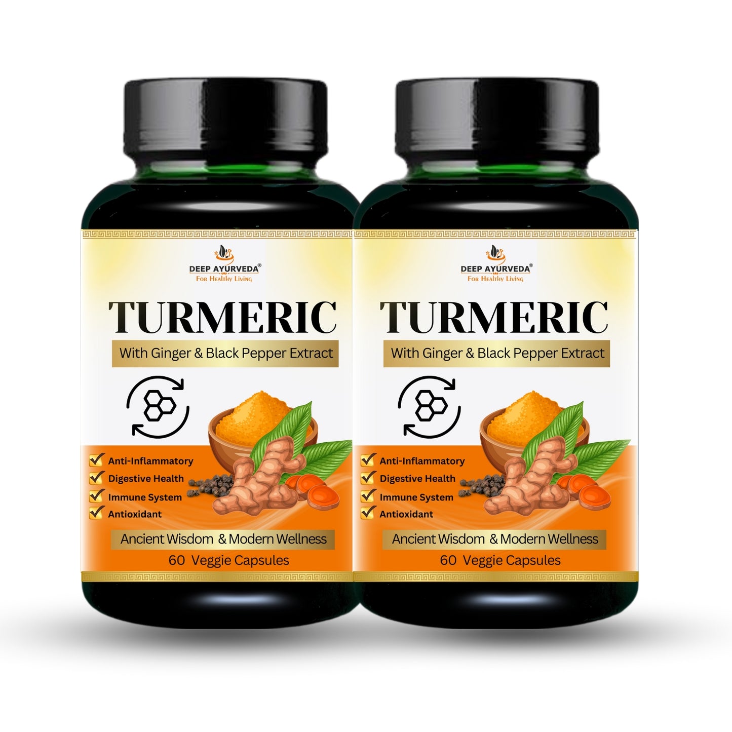 Turmeric Capsule pack of 2