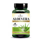 Aloe Vera Vegan Capsule | 10:1 Extract Helps in Skin Care, Digestive Support & Tridosha Balance