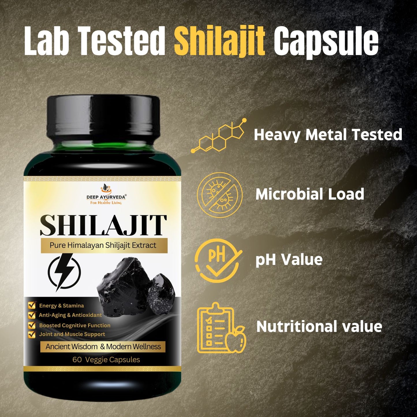 Shilajit Lab Tested
