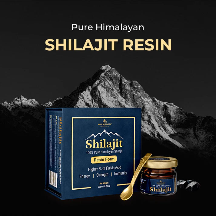 Pure Himalayan Premium Shilajit Resin | Lab Tested and Premium Quality- 20gm Pack