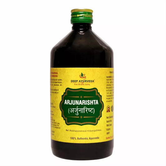 Arjunarishta | Classical Ayurvedic Liquid Tonic | 450 ml - Deep Ayurveda