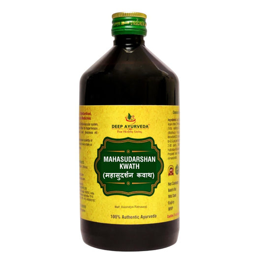 Mahasudarshanadi | Classical Ayurvedic Liquid Tonic | 450 ml - Deep Ayurveda