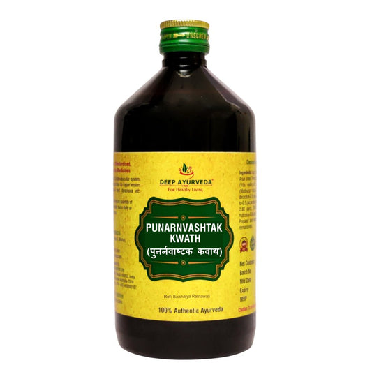 Punarnavashtak Kwath (Pravahi) | Classical Ayurvedic Liquid Tonic | 450 ml - Deep Ayurveda